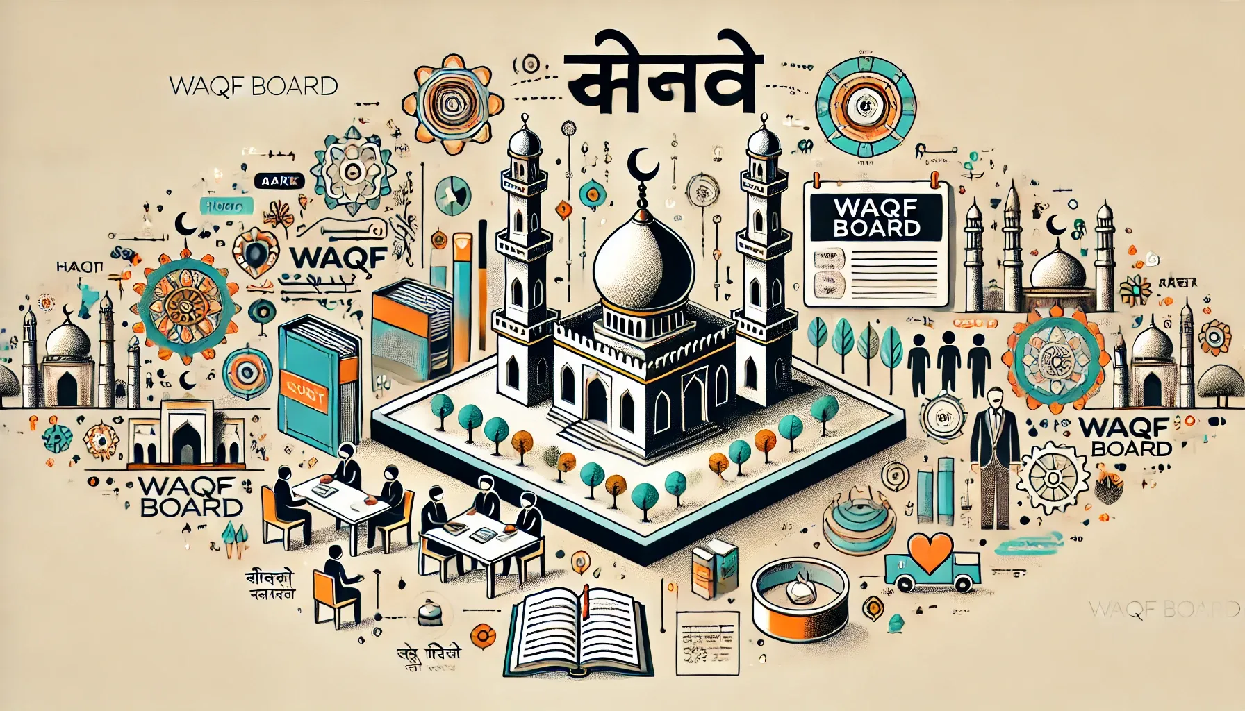 Waqf Board kya hai? Janeye waqf vivaad ka kaaran aur iski karyapranali.